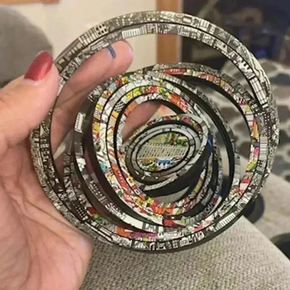 3D Rotation Fidget Flip Puzzle Toys Rotate Puzzles Sensory Toys